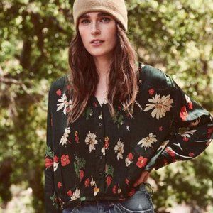 The Great. Finch Top // Alpine Floral